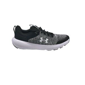 Under Armour UA Charged Revitalize Youth Running Shoes Size 7 Black 3026779 300